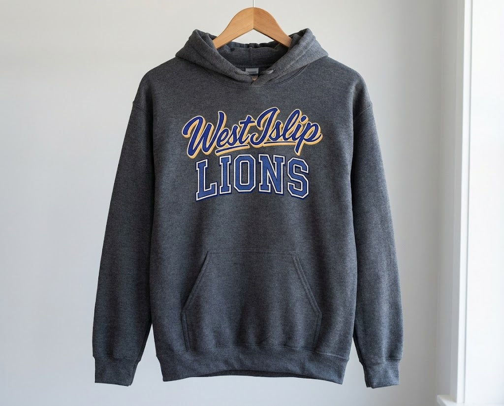 West Islip Lions "Classic Duo" Premium Hoodie