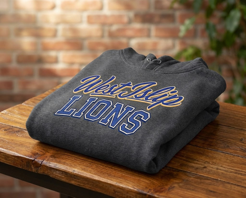West Islip Lions "Classic Duo" Premium Hoodie