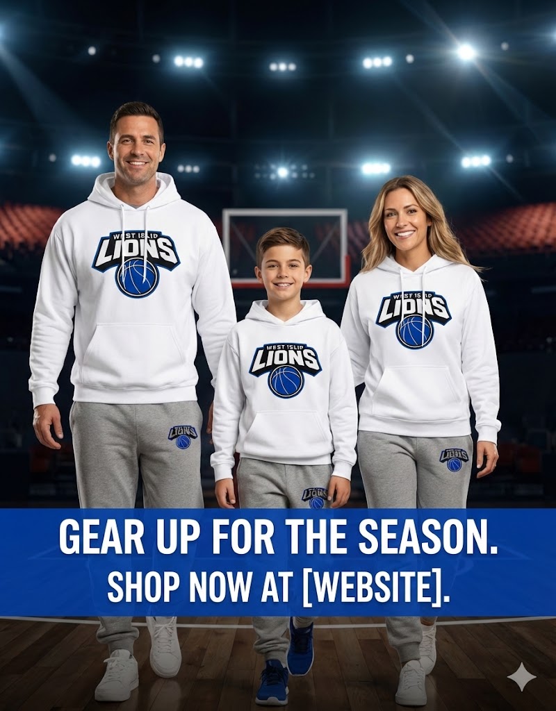 West Islip Lions Basketball Premium Jogger Set