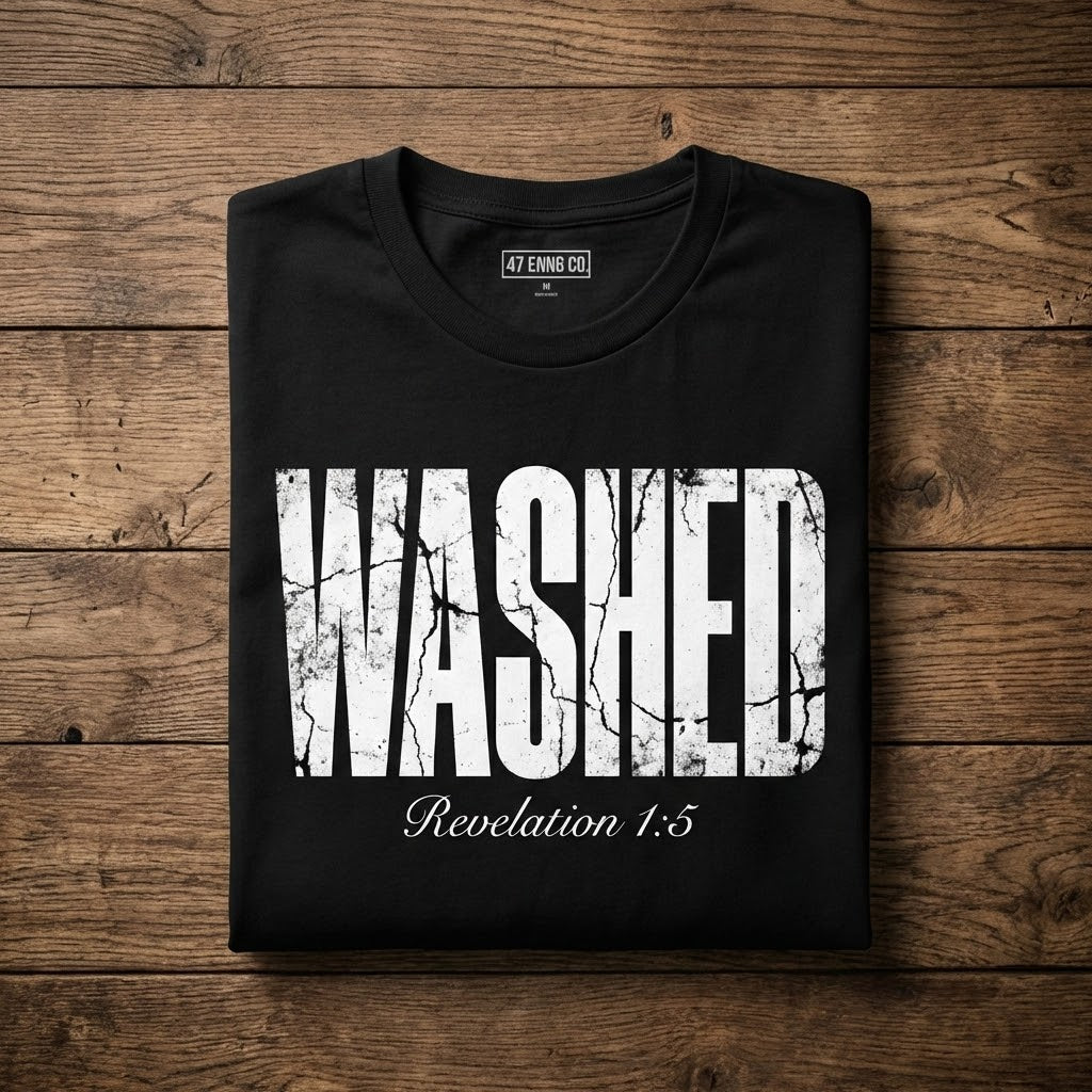 WASHED | Revelation 1:5 Graphic Tee