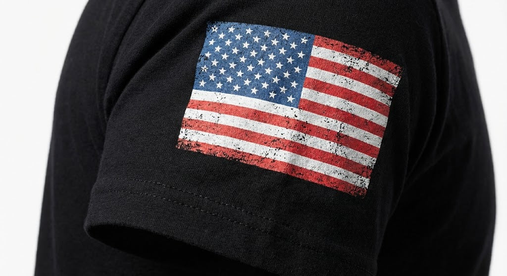 The "Fuck Off We're Full" Patriotic Statement Tee