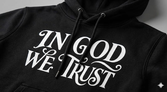 In God We Trust - Premium Statement Hoodie (Black)