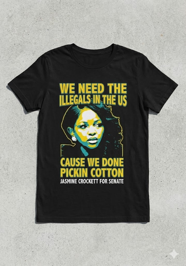 The "We Done Pickin" Tee | Jasmine Crockett Limited Edition