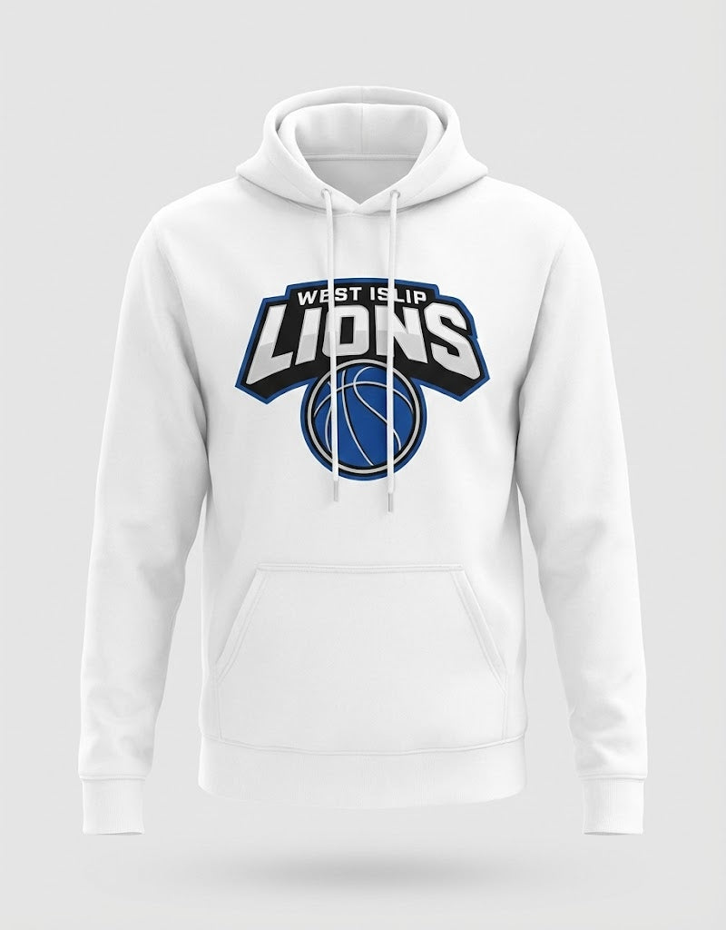 West Islip Lions Basketball Premium Hoodie