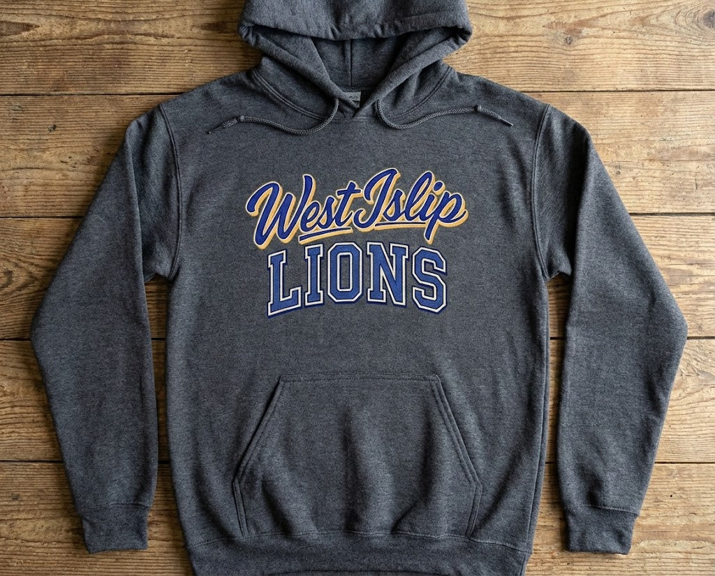 West Islip Lions "Classic Duo" Premium Hoodie