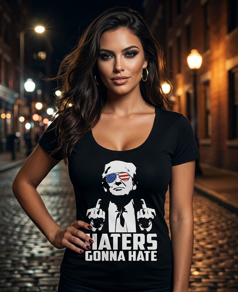 Haters Gonna Hate – Women’s Premium Low-Cut Tee