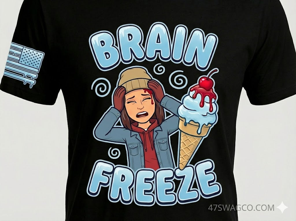 BRAIN FREEZE | Premium Graphic Tee