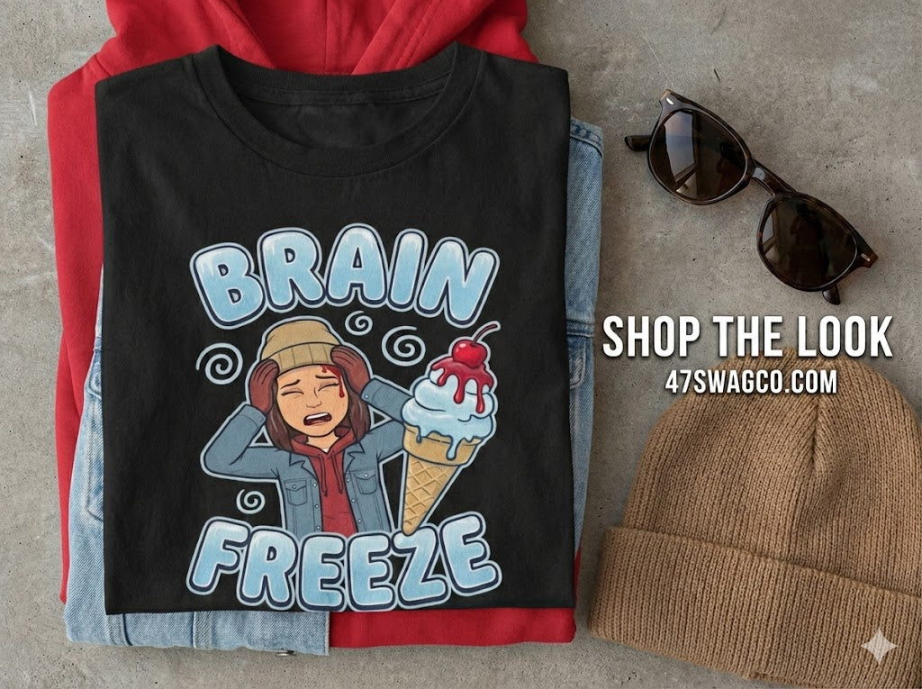 BRAIN FREEZE | Premium Graphic Tee