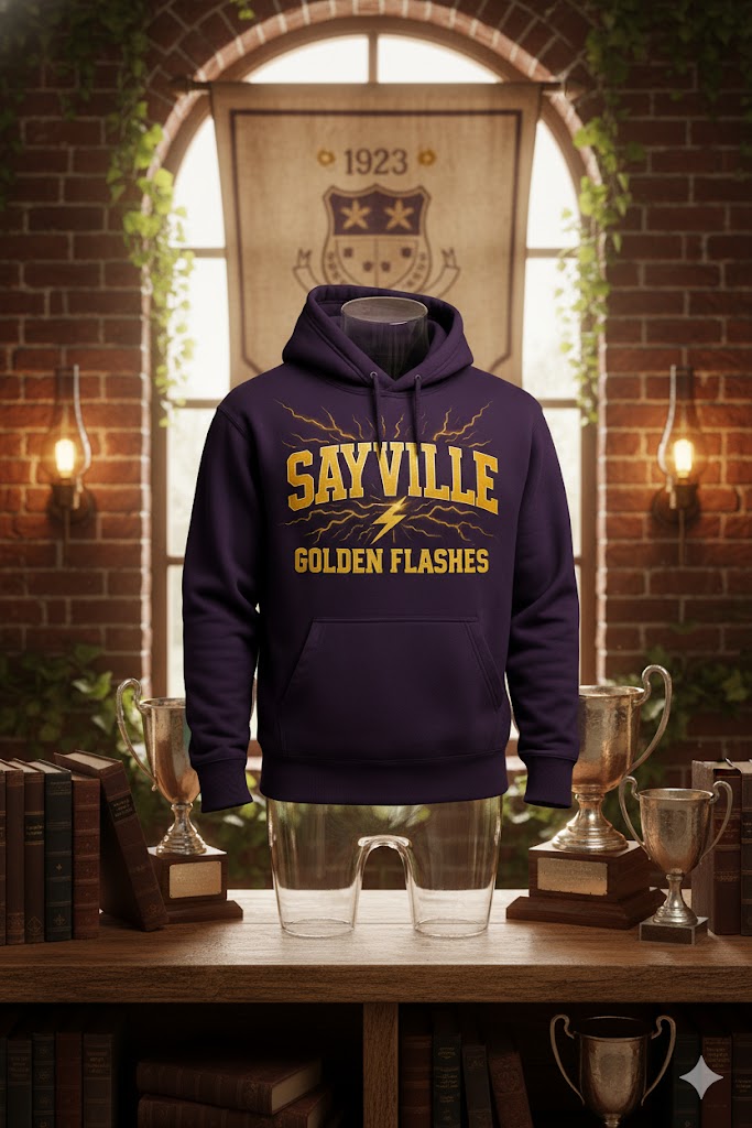 Sayville Golden Flashes Power Surge Hoodie ⚡