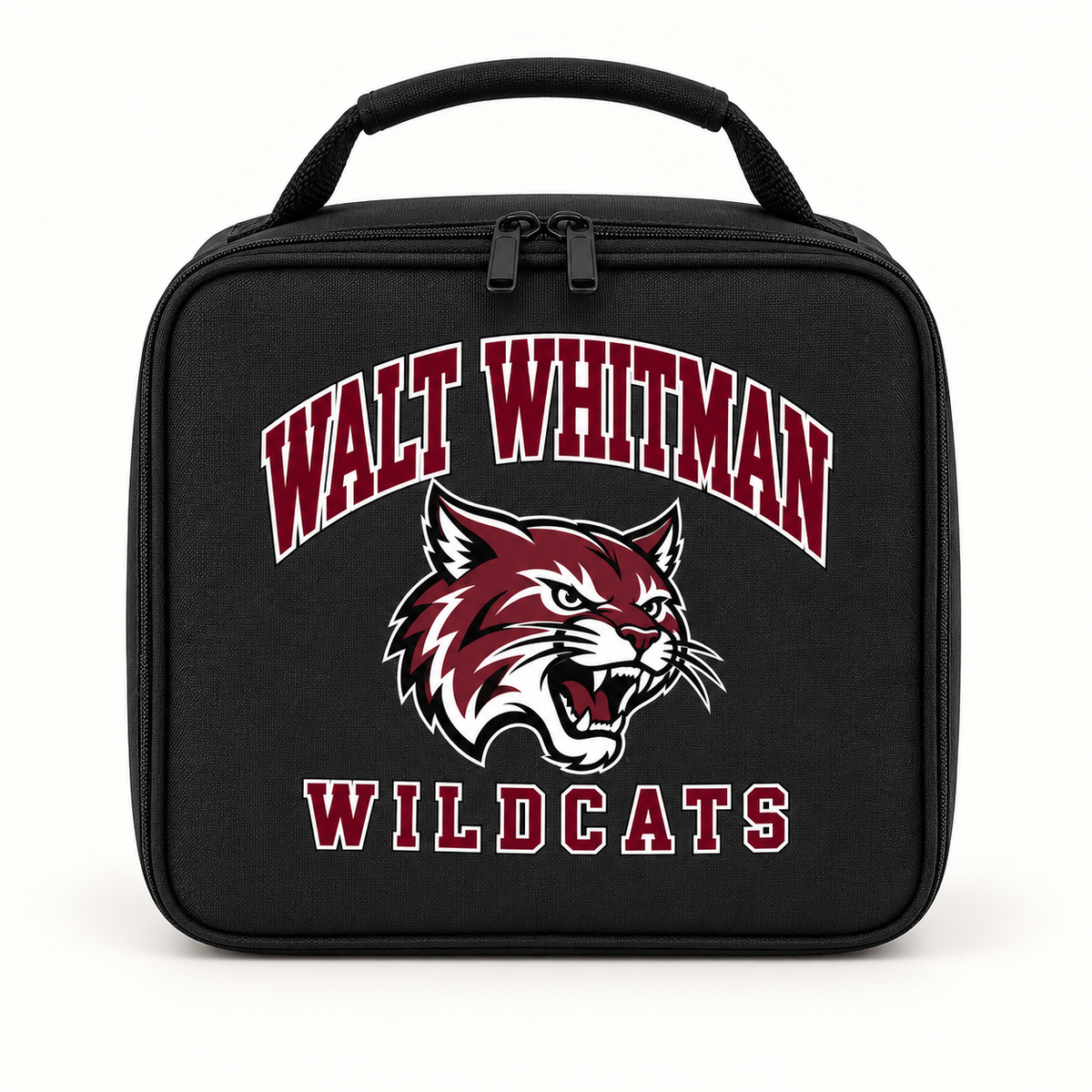 Walt Whitman Wildcats Campus Lunch Bag — Black
