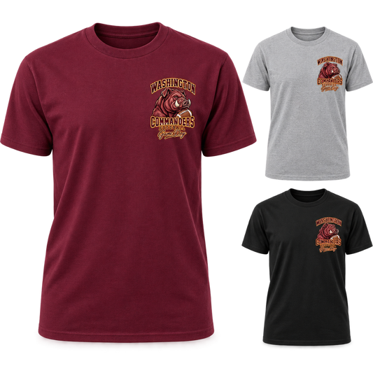 Washington Left-Chest Mascot T-Shirt — product thumbnail