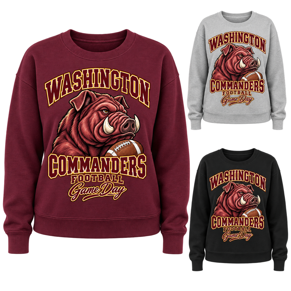 Washington Women's Mascot Crewneck Sweatshirt — product thumbnail