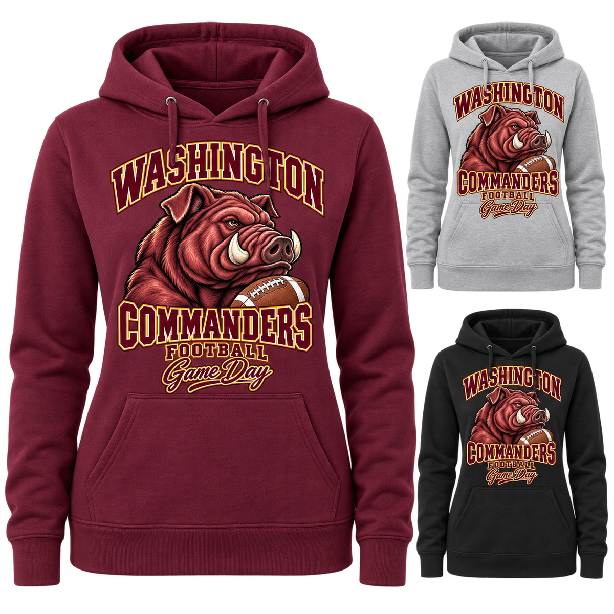 Washington Women's Mascot Pullover Hoodie — product thumbnail