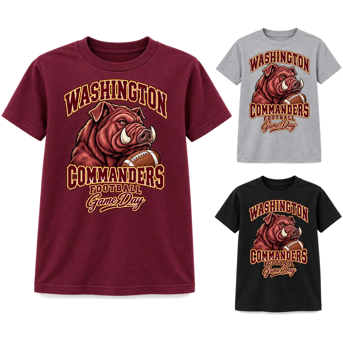Washington Youth Mascot Game Day T-Shirt — product thumbnail