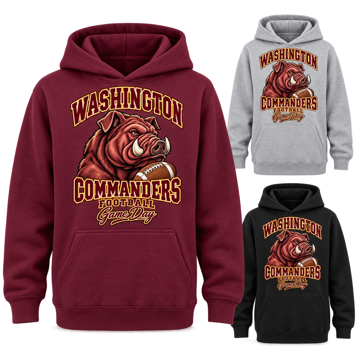 Washington Youth Mascot Pullover Hoodie — product thumbnail