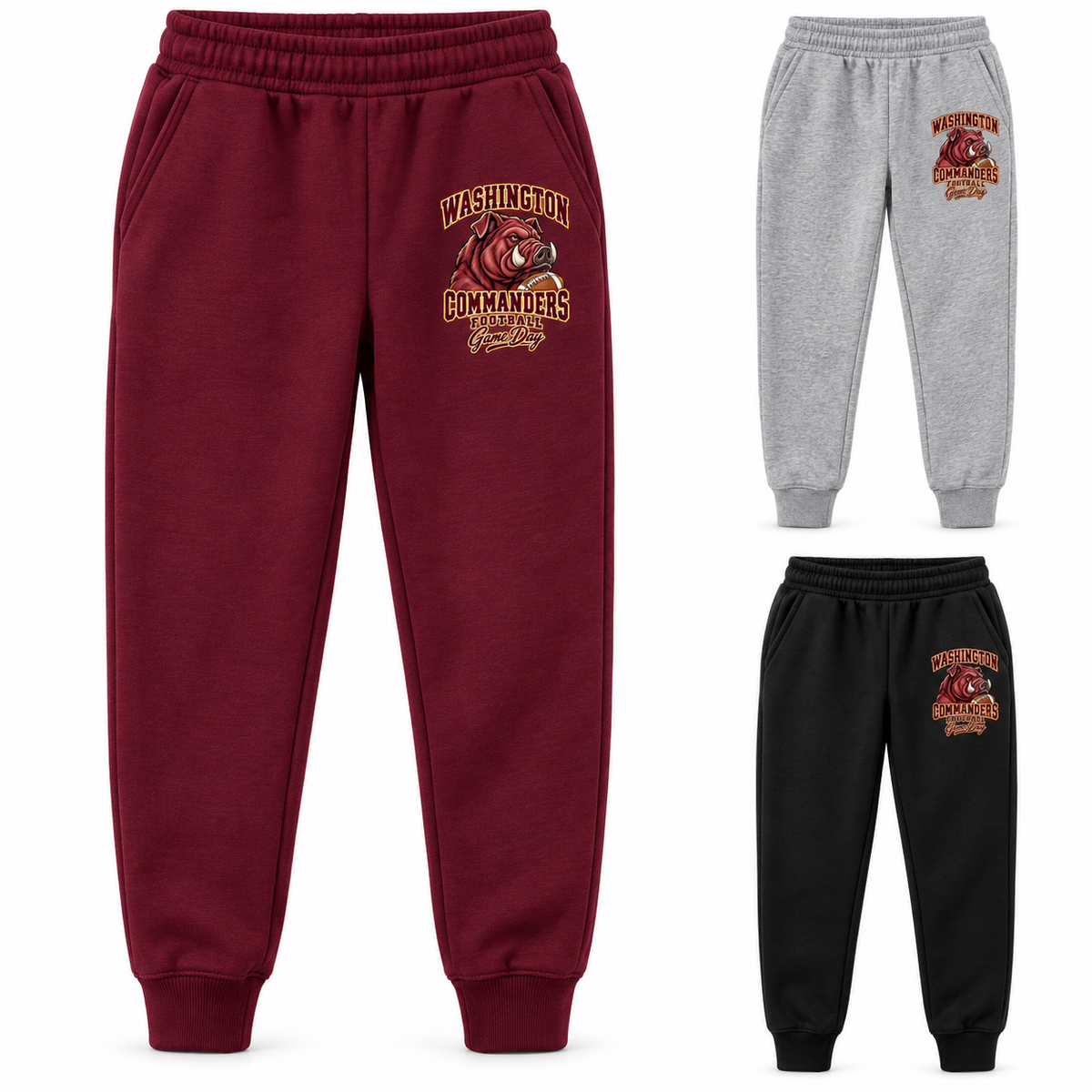 Washington Youth Mascot Fleece Joggers — product thumbnail