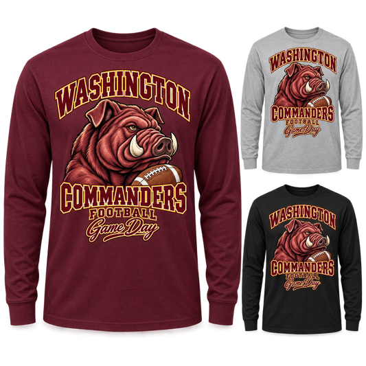 Washington Mascot Long Sleeve T-Shirt — product thumbnail