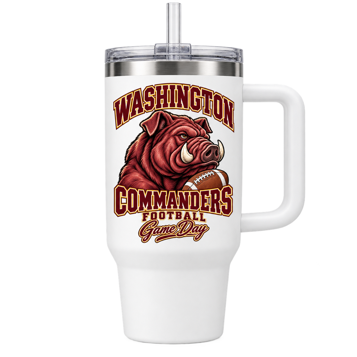 Washington Mascot Handled Tumbler — product thumbnail