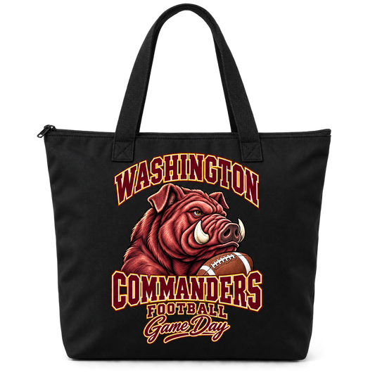 Washington Mascot Zippered Tote Bag — product thumbnail