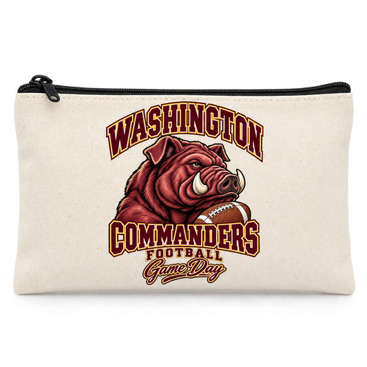 Washington Mascot Zippered Pencil Pouch — product thumbnail