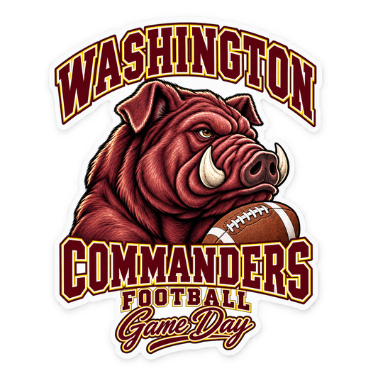 Washington Mascot Die-Cut Sticker — product thumbnail