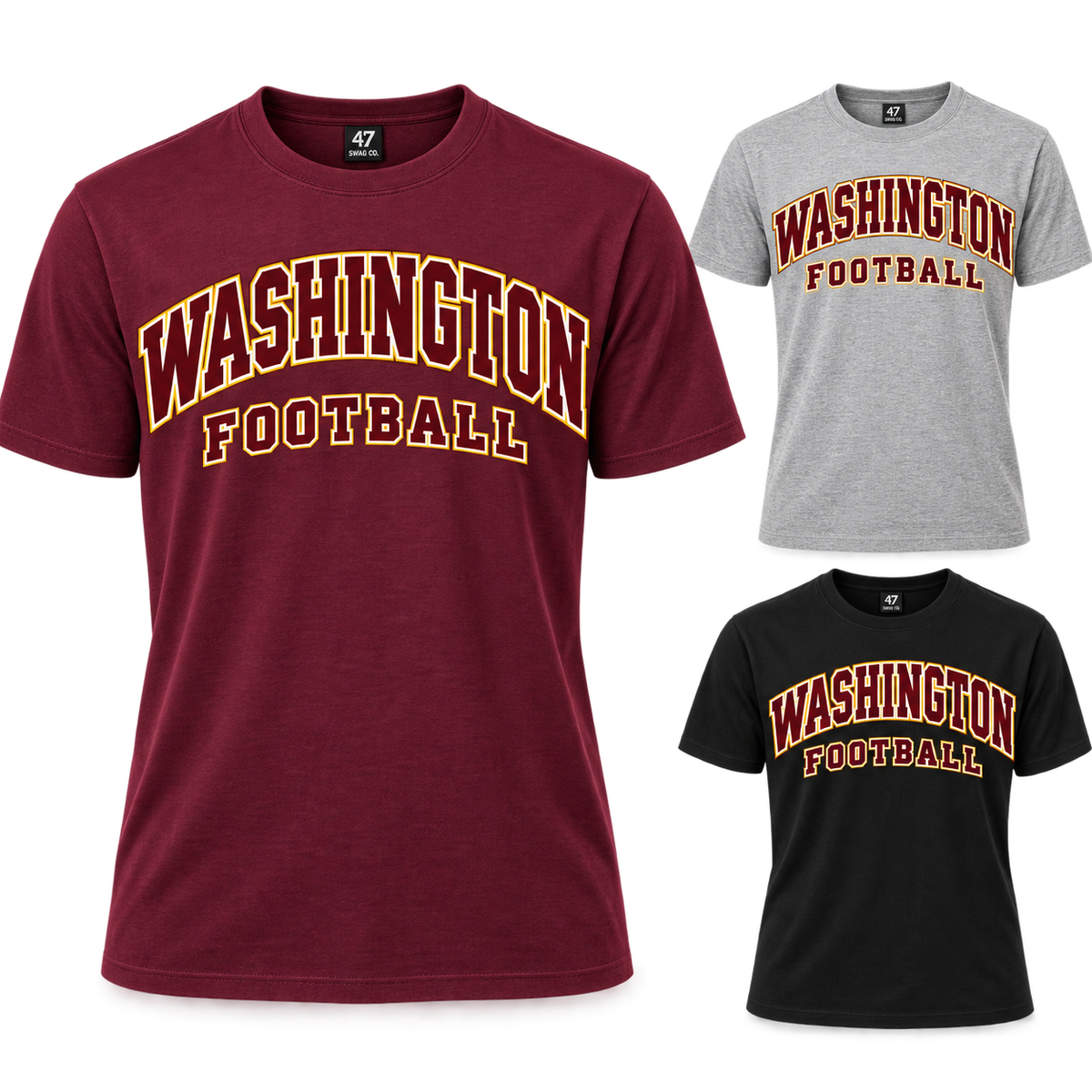 Washington Heritage Arch Football T-Shirt — product thumbnail
