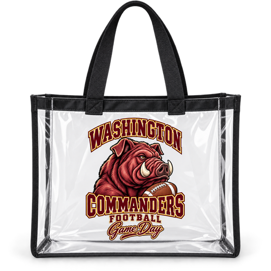 Washington Game Day Clear Tote — product thumbnail