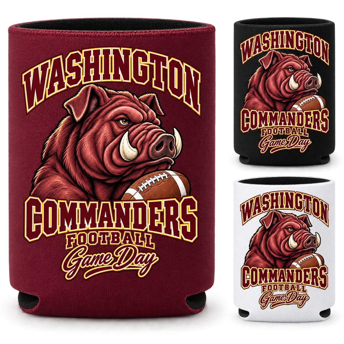 Washington Mascot Game Day Can Cooler — product thumbnail