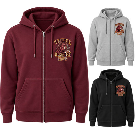 Washington Left-Chest Full-Zip Hoodie — product thumbnail