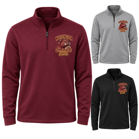 Washington Left-Chest Quarter-Zip Pullover — product thumbnail