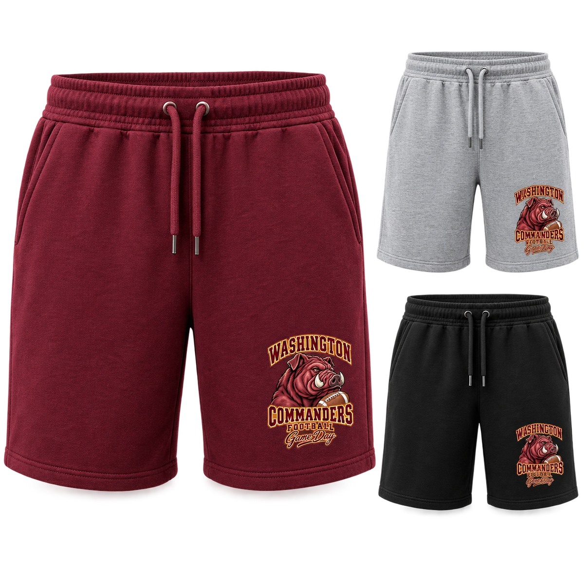 Washington Mascot Fleece Shorts — product thumbnail