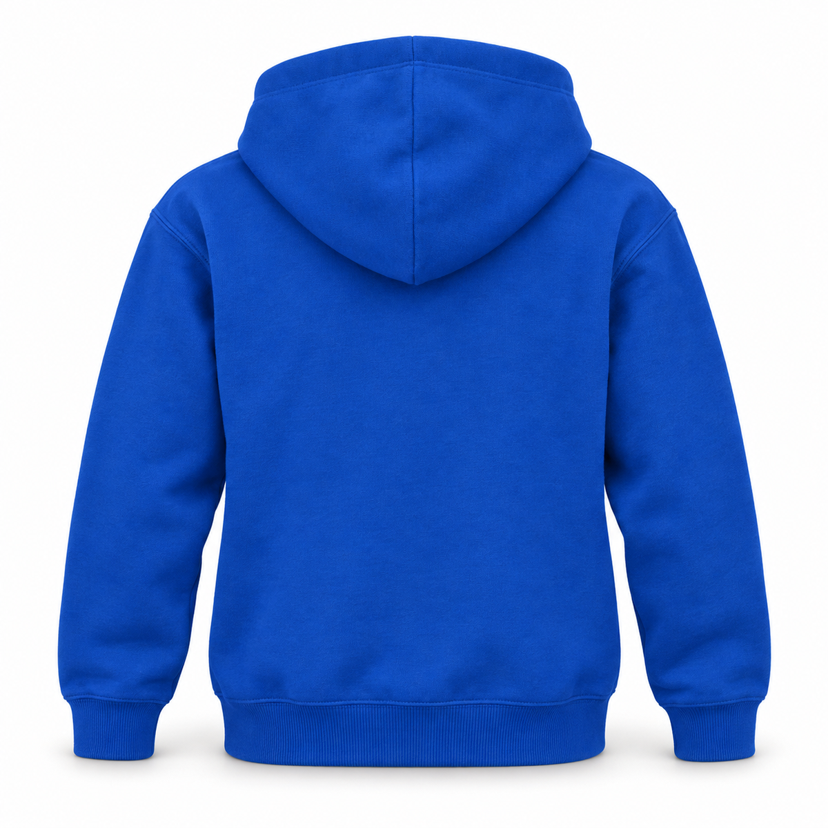 West Islip Volleyball Fierce Lion Youth Pullover Hoodie — Royal Blue, back view
