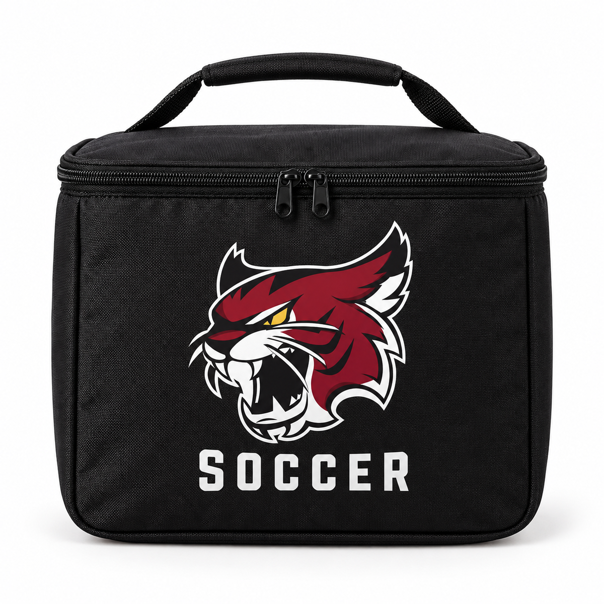 Walt Whitman Soccer Wildcat Lunch Cooler in Black