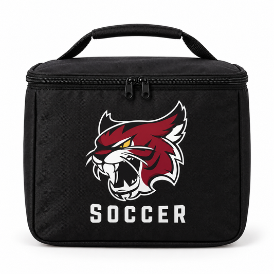 Walt Whitman Soccer Wildcat Lunch Cooler in Black