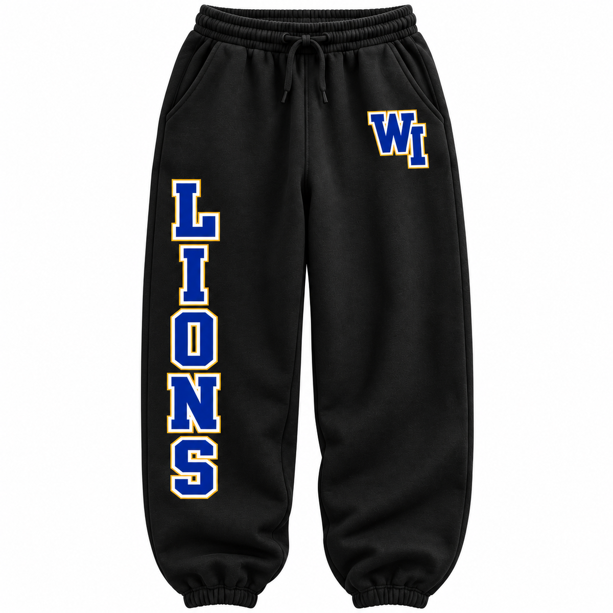 West Islip Lions baggy sweatpants included in set