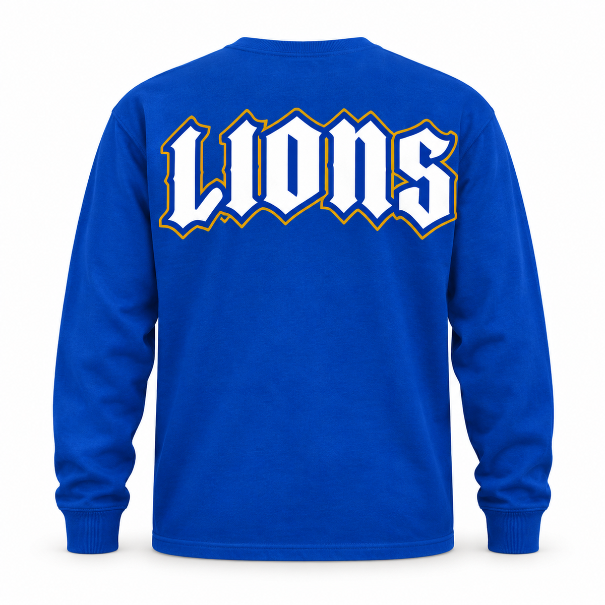 long-royal-blue-white-back