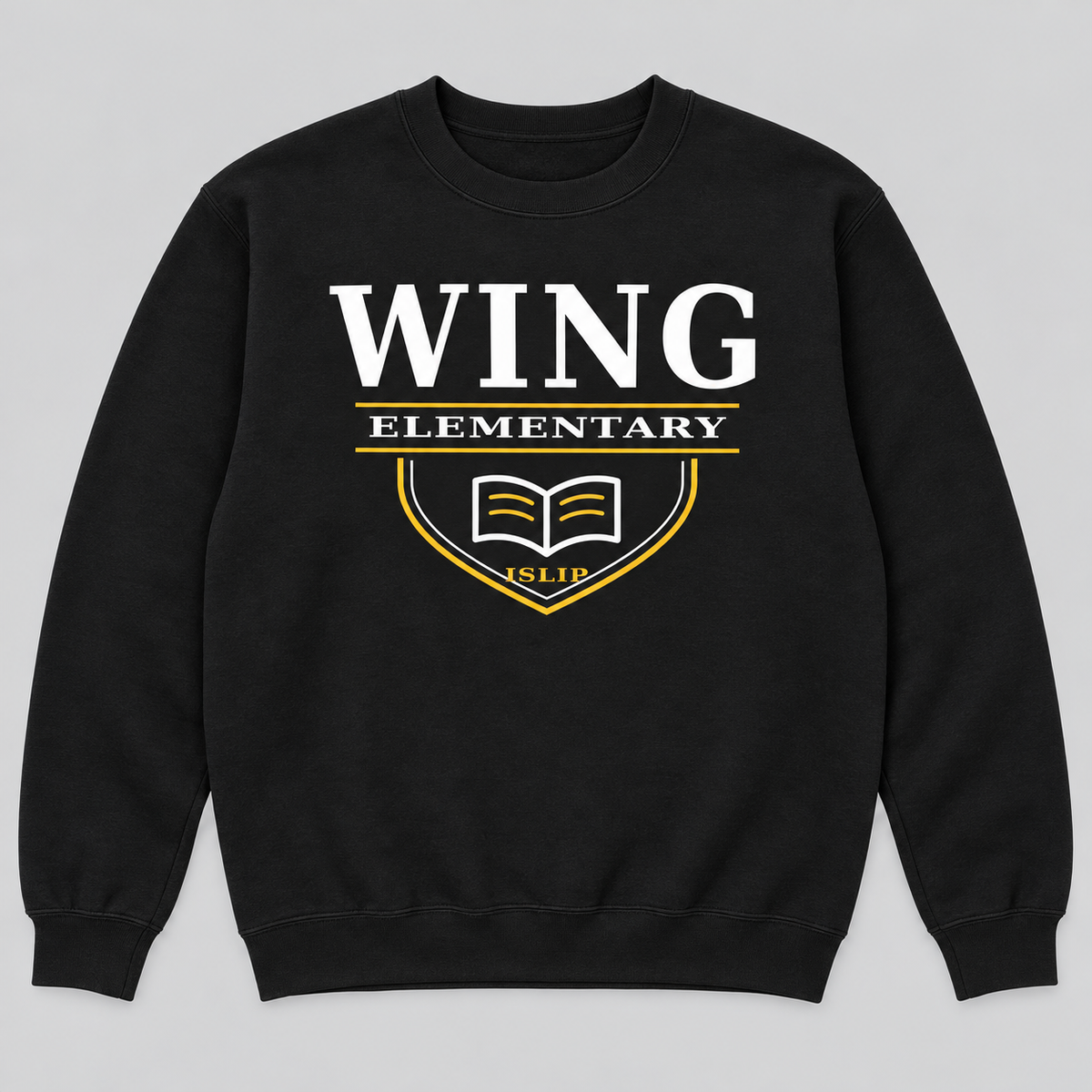 Black Wing Elementary Collegiate Scholars Adult Crewneck Sweatshirt