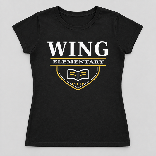 Black Wing Elementary Collegiate Scholars Women's Crewneck Tee